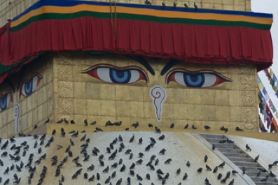Os olhos de Budha.